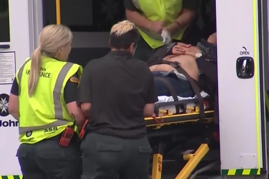 Hiện trường vụ xả súng. Ảnh: News Sky.