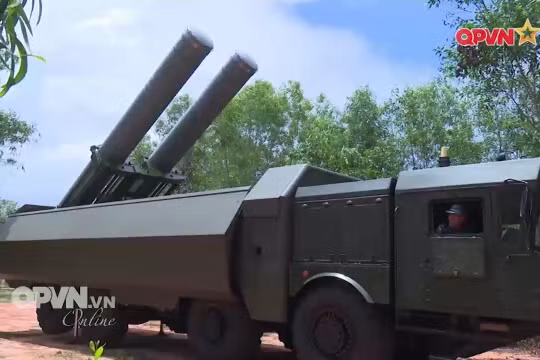 Hệ thống tên lửa phòng thử bờ biển Bastion của Hải quân Việt Nam