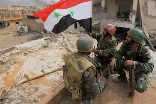 Quân Syria giải phóng Ghouta.