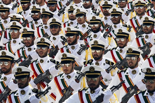 Lực lượng Vệ binh Cách mạng Hồi giáo Iran.