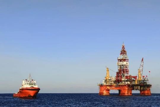 Dàn khoan 981 Trung Quốc đưa trái phép vào Biển Đông.