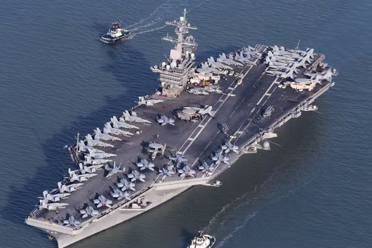 Tàu sân bay USS Theodore Roosevelt.