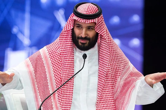 Thái tử Ả rập Xê-út Mohammed Bin Salman.