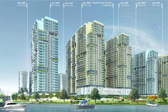 Phối cảnh dự án The Era Town (Nguồn: Internet)