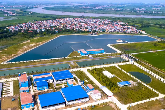 Dự án Nhà máy nước mặt Sông Đuống (Ảnh: Aquaone.vn)