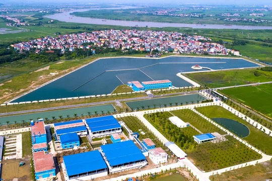 Dự án Nhà máy nước mặt Sông Đuống (Ảnh: Aquaone.vn)