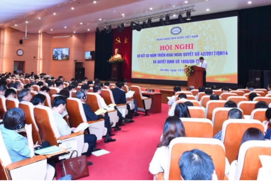 Toàn cảnh buổi hội nghị (Nguồn: NHNN)