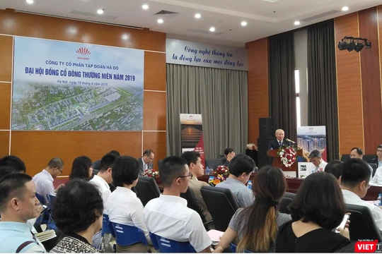 Ngày 18/4/2019, Tập đoàn Hà Đô đã tổ chức thành công cuộc họp ĐHĐCĐ thường niên năm 2019 (Ảnh: P.D)