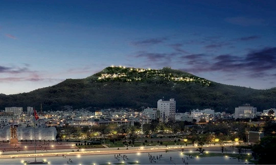 Phối cảnh dự án Khu du lịch sinh thái núi Bà Hỏa (Ảnh: binhdinhinvest.gov.vn)