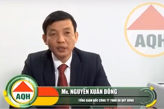 Ông Nguyễn Xuân Đông không còn là CEO của An Quý Hưng (Ảnh: An Quý Hưng)