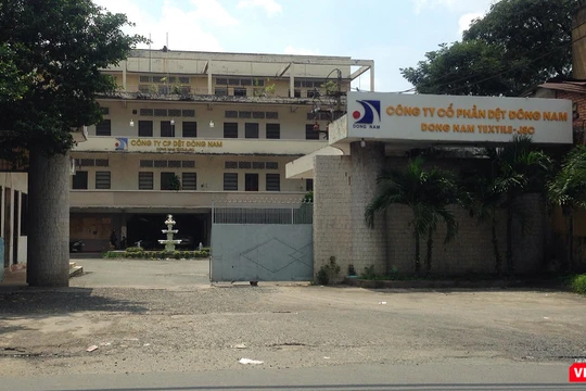 Trụ sở của CTCP Dệt Đông Nam đã được phê duyệt quy hoạch làm dự án bất đông sản 