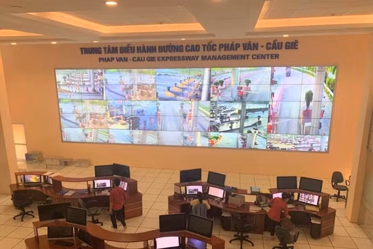Trung tâm điều hành đường cao tốc Pháp Vân - Cầu Giẽ (Ảnh: VT)