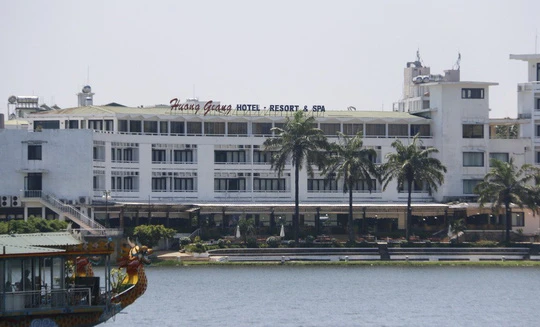 Khách sạn Hương Giang - thuộc sở hữu của CTCP Du lịch Hương Giang - có vị trí đắc địa bậc nhất tại Huế (Ảnh: Internet)