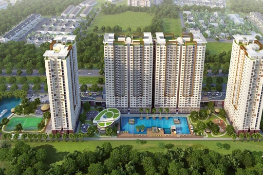 Phối cảnh dự án The Park Residence (Ảnh: Internet)