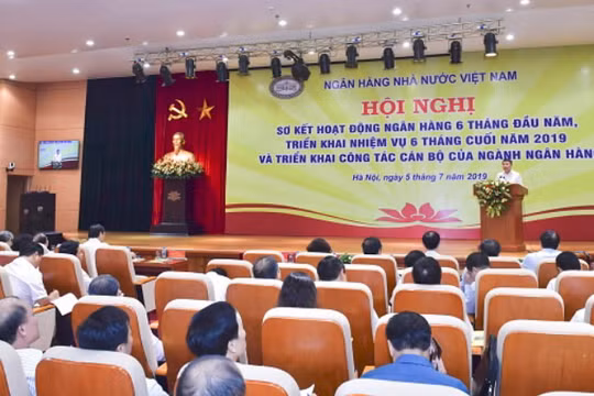 Quang cảnh Hội nghị trực tuyến (Nguồn: NHNN)