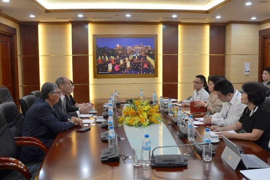 Toàn cảnh buổi làm việc (Ảnh: CMSC)