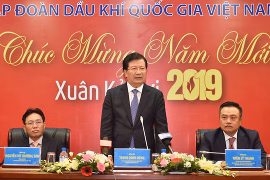 Phó Thủ tướng Trịnh Đình Dũng phát biểu tại buổi làm việc (Ảnh: VGP/Nhật Bắc)