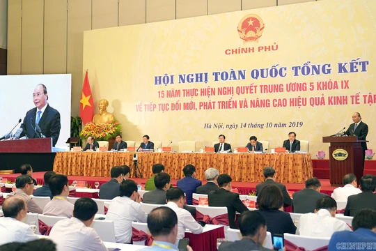 Toàn cảnh buổi Hội nghị (Ảnh: VGP)