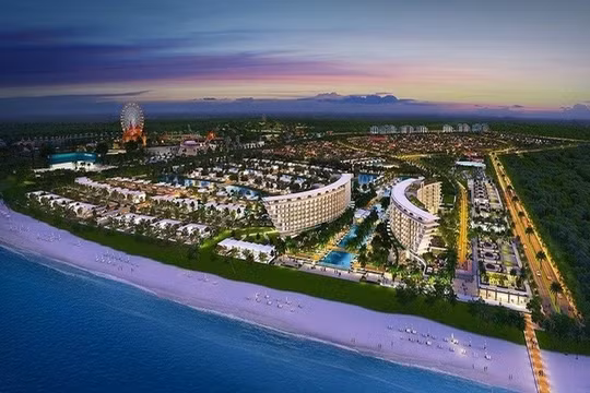 Phối cảnh dự án Grand World tại "đảo ngọc" Phú Quốc, tỉnh Kiên Giang (Nguồn: Internet)