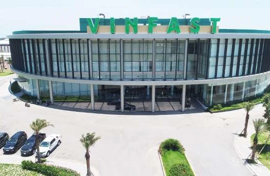 Nhà máy sản xuất ô tô VinFast của tập đoàn Vingroup (Ảnh: Internet)