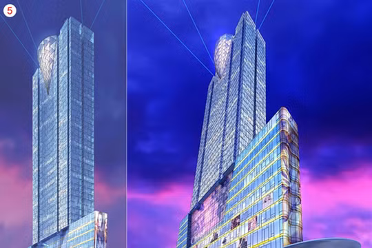 Phối cảnh dự án Tháp SJC (Nguồn: Internet)