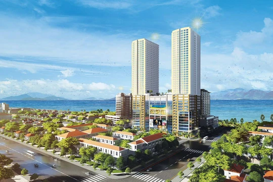 Phối cảnh dự án Gold Coast trên khu "đất vàng" rộng 7.388 m2 (Ảnh: thanhyengroup.com)