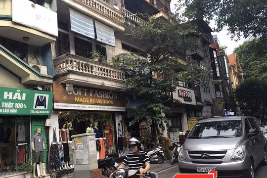 Địa chỉ đăng ký trụ sở của Công ty TNHH Thương mại và Dịch vụ kỹ thuật Nhật Cường tại số 39-41 Lý Quốc Sư, Hà Nội (Ảnh: Q.V)