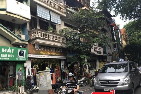 Địa chỉ đăng ký trụ sở của Công ty TNHH Thương mại và Dịch vụ kỹ thuật Nhật Cường tại số 39-41 Lý Quốc Sư, Hà Nội (Ảnh: Q.V)