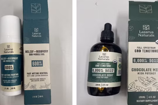 Hai mẫu thực phẩm chức năng có chứa ma tuý - theo cảnh báo của Công an TP. Hà Nội.