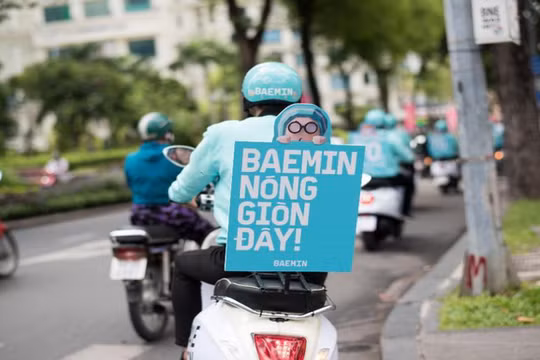 Baemin không chỉ giao đồ ăn mà tới đây còn lấn sân bán mỹ phẩm.