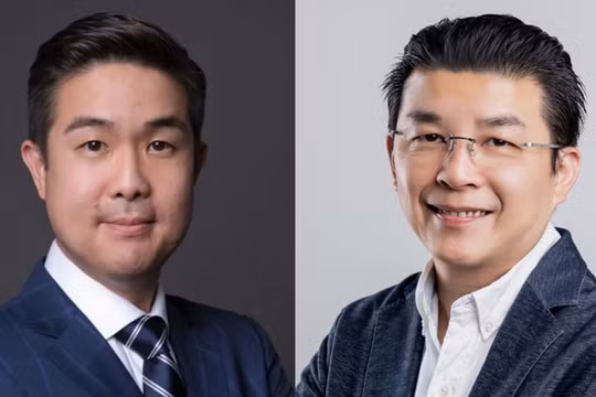 Ông Adrian Hia - Giám đốc Điều hành (phải) và ông Ernest Chai - Giám đốc kênh phân phối của Kaspersky APAC.