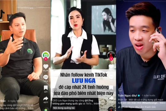 Các chuyên gia và nhà sáng tạo nội dung chung tay chia sẻ cách thức phòng chống lừa đảo trực tuyến.