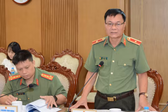 Thiếu tướng Lê Minh Mạnh - Phó Cục trưởng Cục An ninh mạng và Phòng, chống tội phạm sử dụng công nghệ cao.