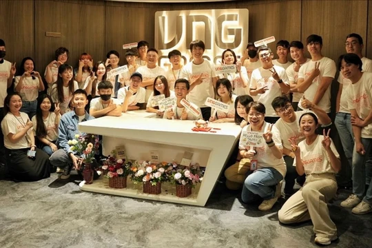 Team VNGGames tại Đài Bắc.