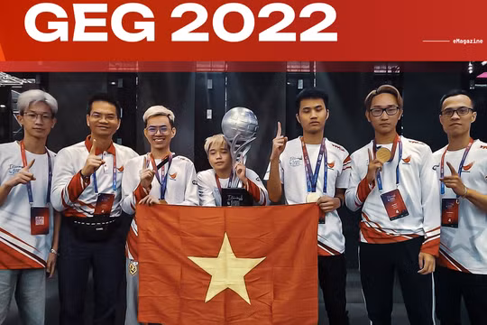 PUBG Mobile Việt Nam giành HCV ở GEG 2022.