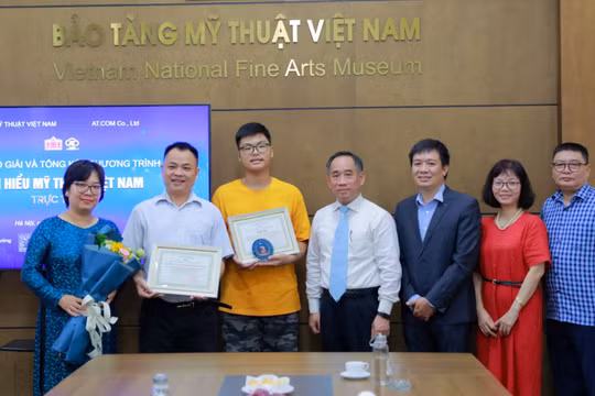 "Tìm hiểu Mỹ thuật Việt Nam" trực tuyến truyền cảm hứng sáng tạo cho học sinh