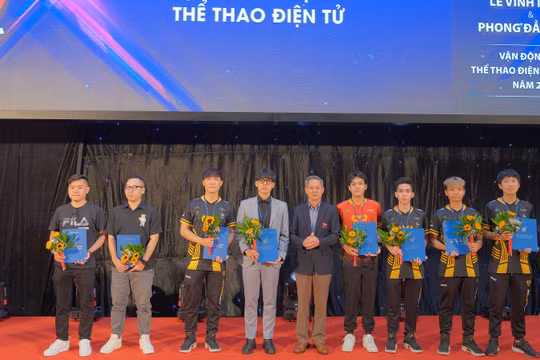 83 vận động viên được phong cấp VĐV kiện tướng tại Lễ vinh danh và phong đẳng cấp VĐV Thể thao điện tử Việt Nam năm 2023.