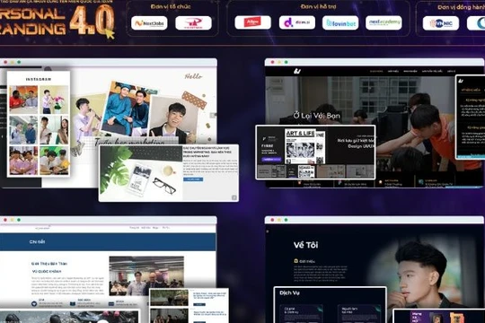 Nhiều bài thi độc đáo tham gia chương trình Personal Branding 4.0.