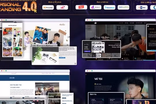 Nhiều bài thi độc đáo tham gia chương trình Personal Branding 4.0.