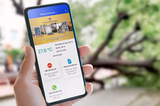 Mini app Phòng chống thiên tai Việt Nam có nhiều phiên bản tiếng dân tộc như tiếng Dao, tiếng Mông, tiếng Thái, tiếng Khmer.