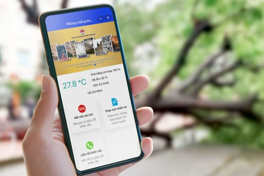 Mini app Phòng chống thiên tai Việt Nam có nhiều phiên bản tiếng dân tộc như tiếng Dao, tiếng Mông, tiếng Thái, tiếng Khmer.