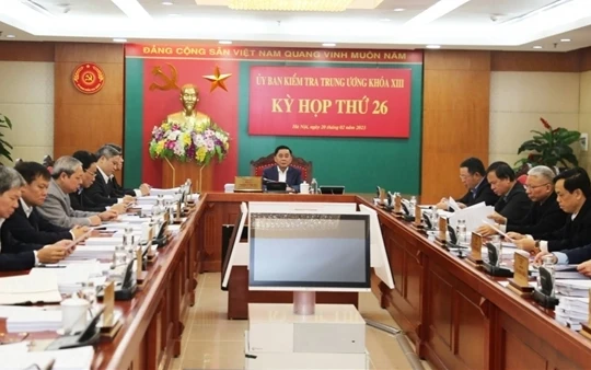 Kỳ thứ 26 của Ủy ban Kiểm tra Trung ương.