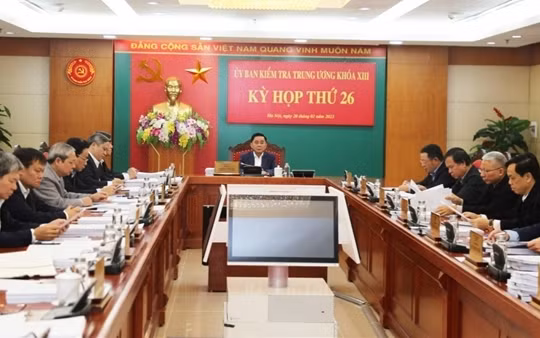Kỳ thứ 26 của Ủy ban Kiểm tra Trung ương.