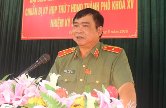 Thiếu tướng Đỗ Hữu Ca - khi đương nhiệm Giám đốc Công an TP. Hải Phòng