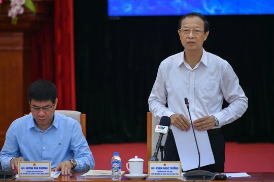 Ông Phạm Ngọc Thưởng - Thứ trưởng Bộ Giáo dục và Đào tạo thông tin về kỳ thi tốt nghiệp THPT 2023