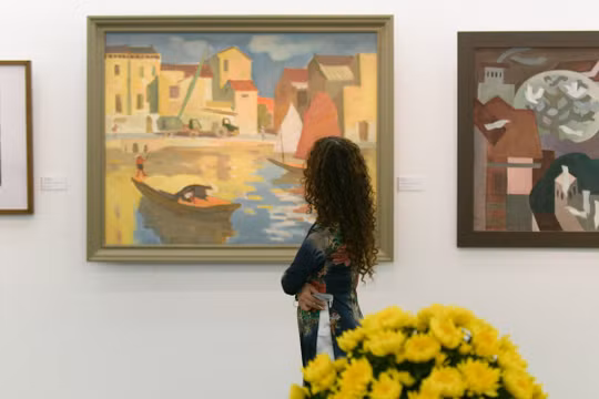 Triển lãm mở cửa đến hết 15/2/2023 tại Phòng Trưng bày chuyên đề, Bảo tàng Mỹ thuật Việt Nam, 66 Nguyễn Thái Học, Ba Đình, Hà Nội.