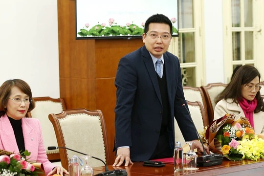 Ông Nguyễn Anh Vũ - tân Tổng Biên tập Báo Văn hoá.