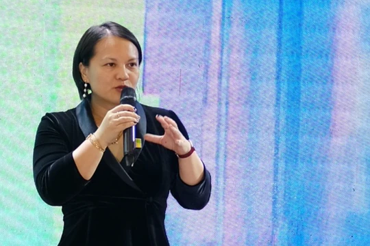 Bà Nguyễn Quỳnh Trâm - Tổng Giám đốc Microsoft Việt Nam.