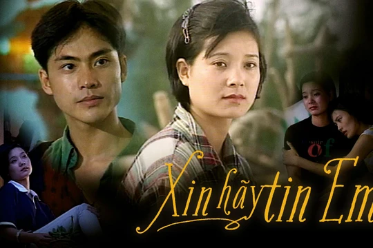 Mặc dù chỉ vẻn vẹn với 3 tập, phát sóng trong chương trình Văn nghệ Chủ nhật vào năm 1997, nhưng khán giả theo dõi phim truyền hình thời bấy giờ không thể quên được ấn tượng sâu đậm từ bộ phim "Xin hãy tin em" với vai diễn Hoài "Thát-chơ" của Lệ Hằng