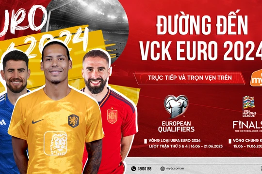 MyTV sở hữu bản quyền phát sóng UEFA European Qualifiers & Nations League 2023 - 2028.